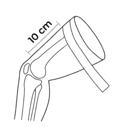 Beinumfang messen